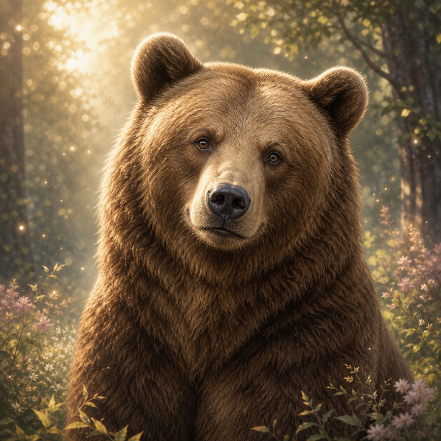 ヒグマの動物占いイメージ