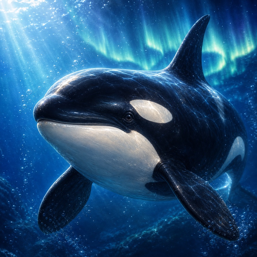シャチの動物占いイメージ