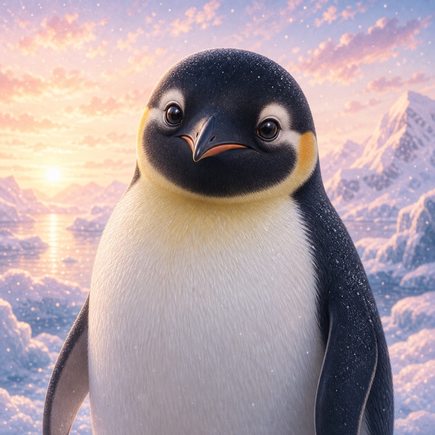 ペンギンの動物占いイメージ